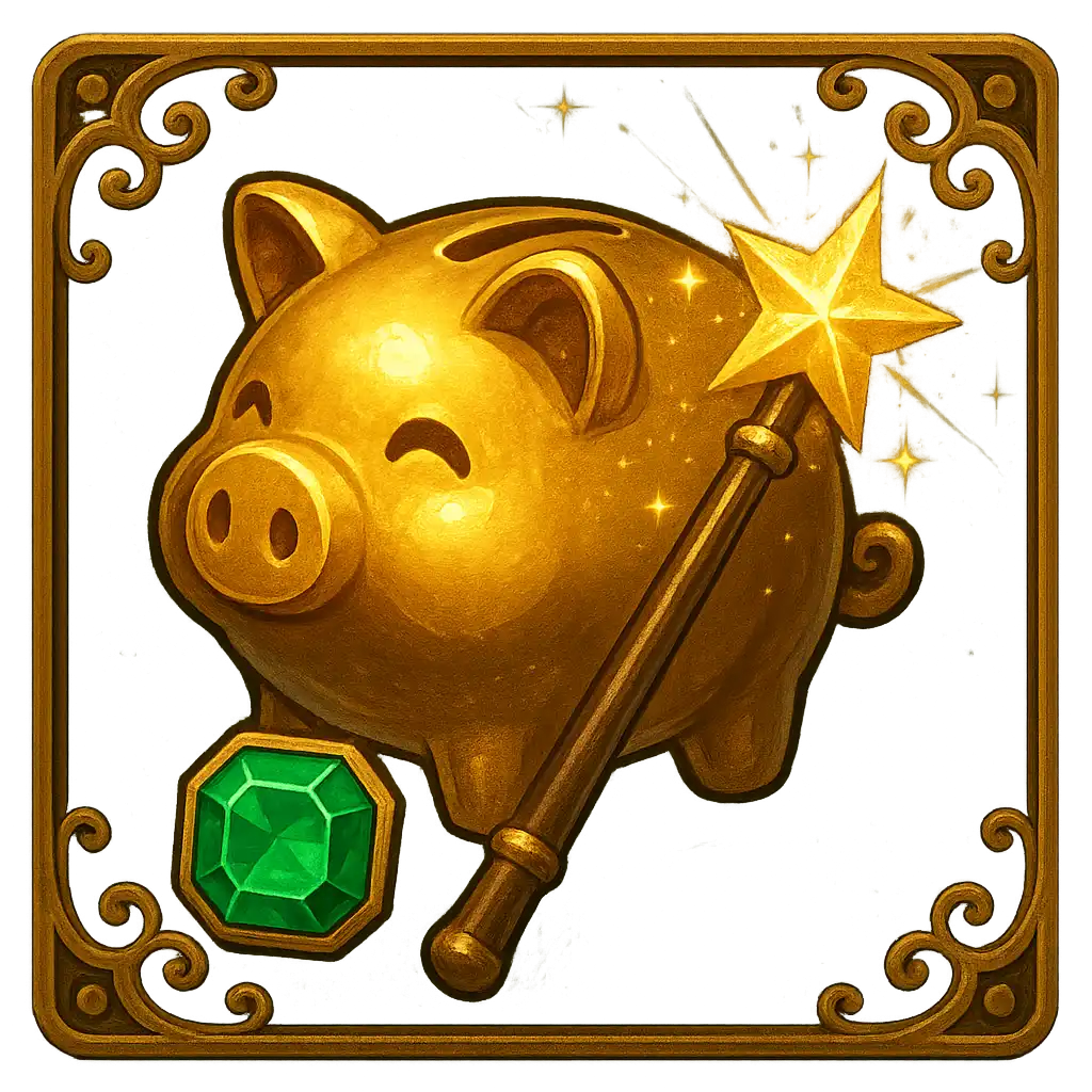 Piggy Prizes Wand of Riches slot game thumbnail